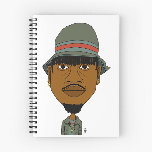 Item preview, Sketched portrait of French rapper. designed and sold by Eric Sintès.