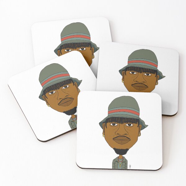 Item preview, Sketched portrait of French rapper. designed and sold by Eric Sintès.