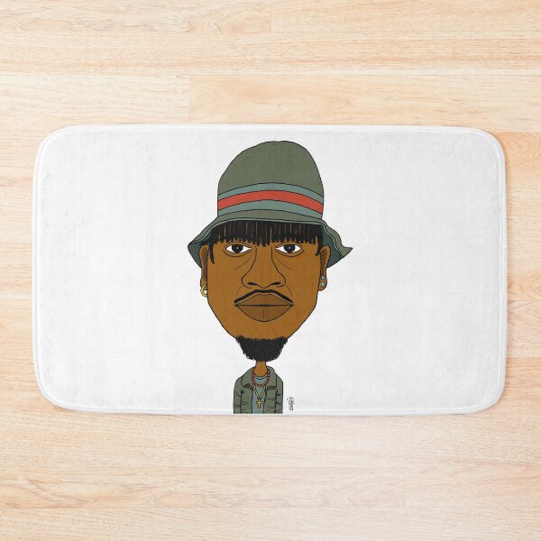 Item preview, Sketched portrait of French rapper. designed and sold by Eric Sintès.