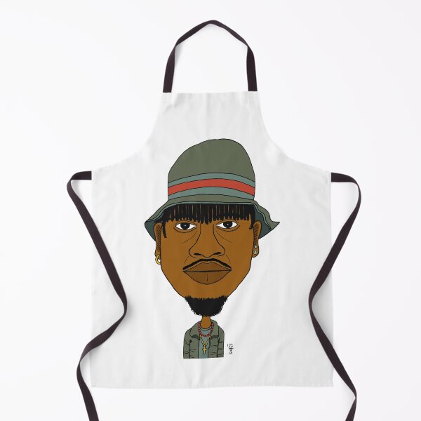 Item preview, Sketched portrait of French rapper. designed and sold by Eric Sintès.