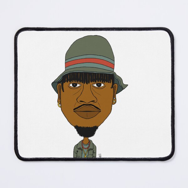 Item preview, Sketched portrait of French rapper. designed and sold by Eric Sintès.