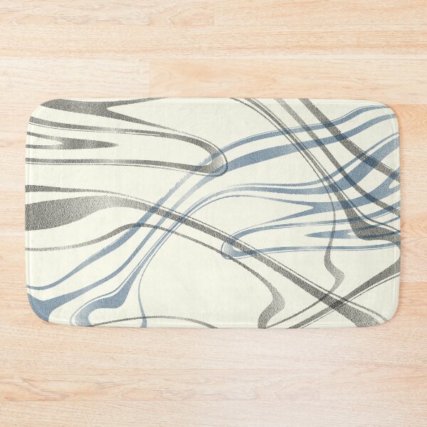 Item preview, Two-Toned Marble - Blue & Grey designed and sold by SilverPegasus.