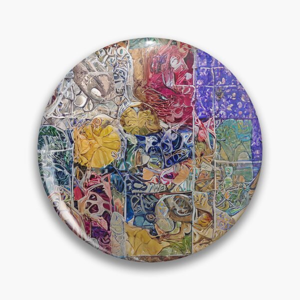 Item preview, Abstract Colorful Tile Decoupage Pattern designed and sold by Sweet  Zoe Shop.