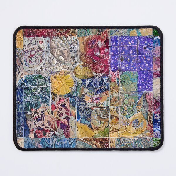 Item preview, Abstract Colorful Tile Decoupage Pattern designed and sold by Sweet  Zoe Shop.