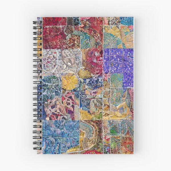 Item preview, Abstract Colorful Tile Decoupage Pattern designed and sold by Sweet  Zoe Shop.