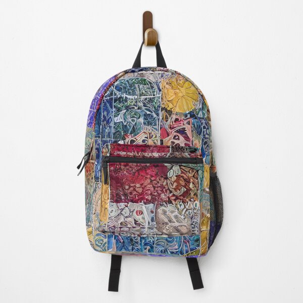 Item preview, Abstract Colorful Tile Decoupage Pattern designed and sold by Sweet  Zoe Shop.