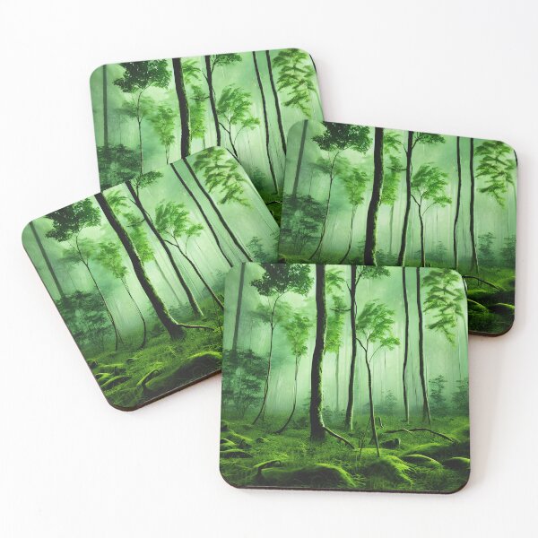 Item preview, deep green forest decor designed and sold by ramwebroom.
