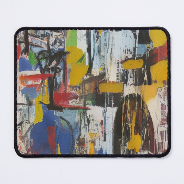 Item preview, Mythical Mastery: An Expressionist Abstract Action Painting designed and sold by ArtazaBazaar.
