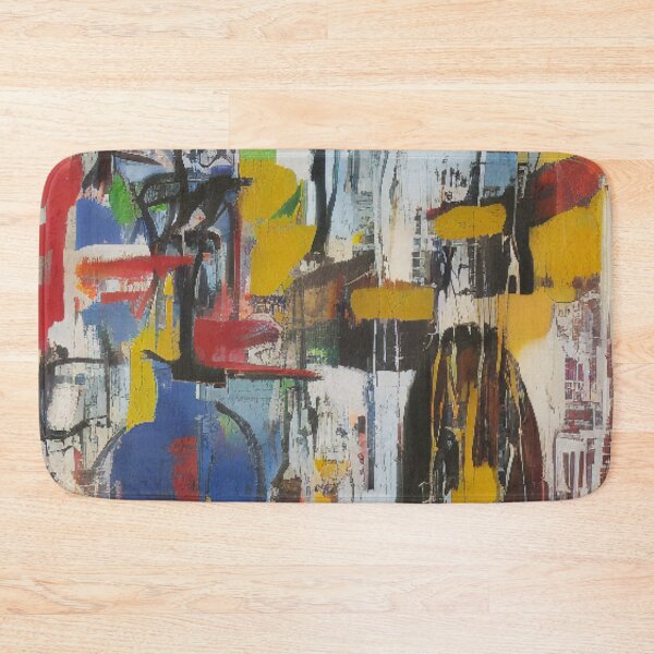 Item preview, Mythical Mastery: An Expressionist Abstract Action Painting designed and sold by ArtazaBazaar.