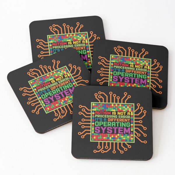 Item preview, Autism Not Error Different Operating System Autistic Puzzle  designed and sold by Dolphin Graphic.