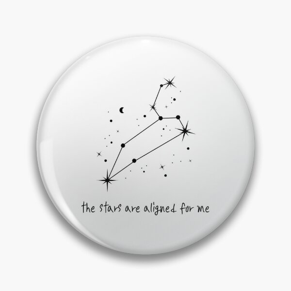 Aperçu de l'œuvre Les étoiles sont alignées pour moi - Lion - Blanc créée et vendue par planetarydesign.