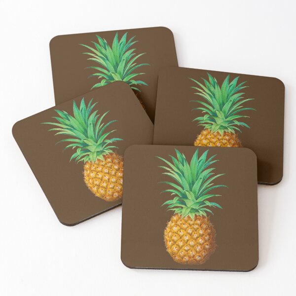 Item preview, Botanical Illustration of a Ripe Pineapple designed and sold by Marymarice.