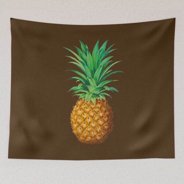 Item preview, Botanical Illustration of a Ripe Pineapple designed and sold by Marymarice.