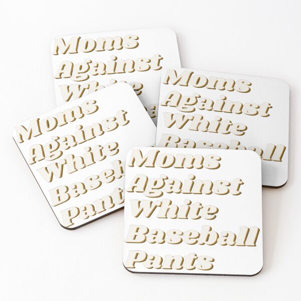 Item preview, Moms Against White Baseball Pants  designed and sold by Omk 77.