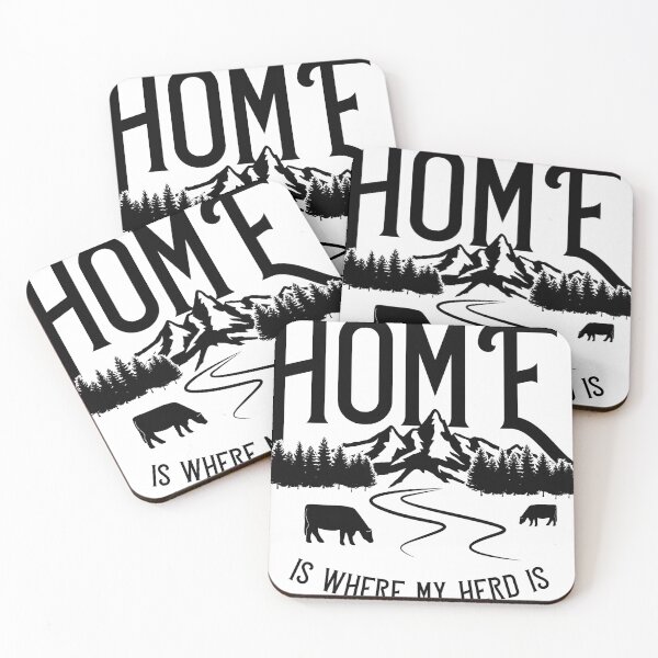 Item preview, Home is Where the Herd is designed and sold by TheTurquoiseVet.