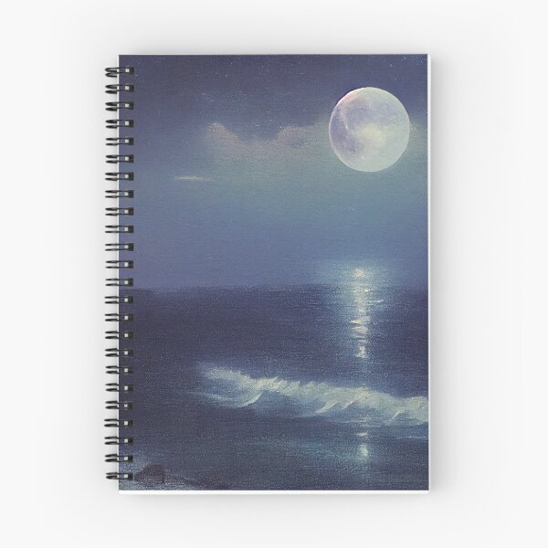 Item preview, Moon Bay, Moonlight above Sea Level designed and sold by Rosiere Donahue ⭐️ ⭐️ ⭐️ ⭐️ ⭐️.