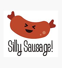 Silly sausage Photographic Print