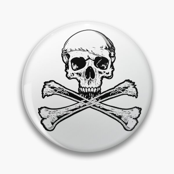 Item preview, pirate symbol skull and crossbones designed and sold by Alien-Theory.