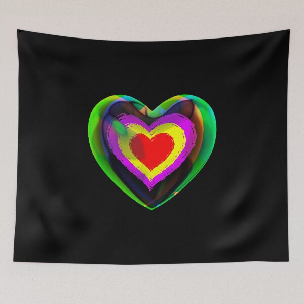 Item preview, Colorful Heart. designed and sold by ConradoBullhead.