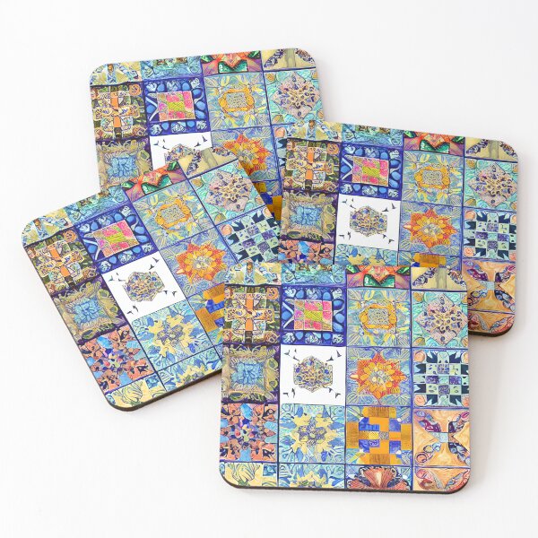 Item preview, Tile Decoupage Pattern designed and sold by Sweet  Zoe Shop.