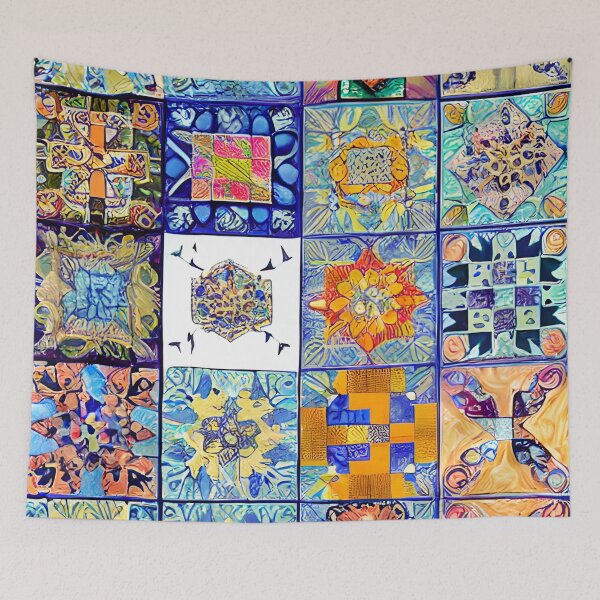 Item preview, Tile Decoupage Pattern designed and sold by Sweet  Zoe Shop.