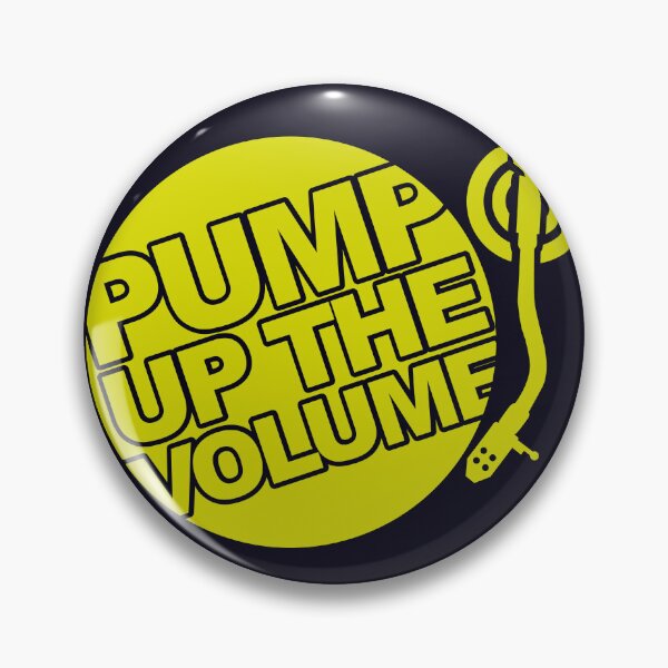 Item preview, pump up the volume, retro vinyl music designed and sold by boec gear.