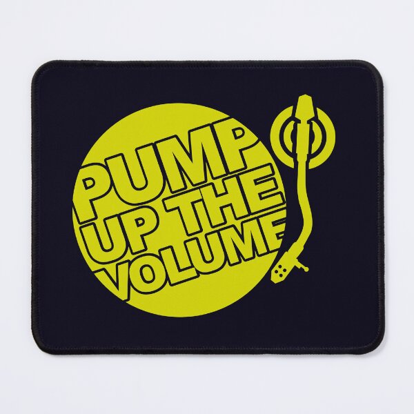 Item preview, pump up the volume, retro vinyl music designed and sold by boec gear.