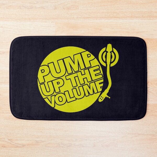 Item preview, pump up the volume, retro vinyl music designed and sold by boec gear.