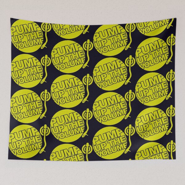 Item preview, pump up the volume, retro vinyl music designed and sold by boec gear.