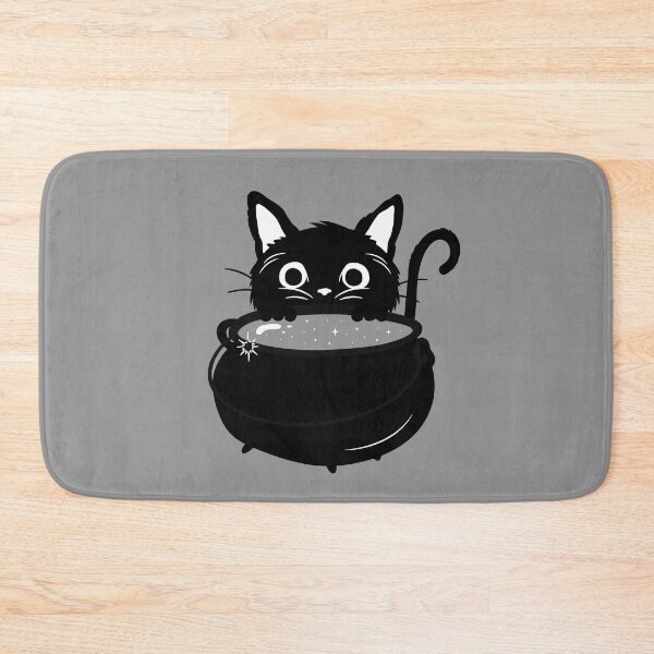 Item preview, Cute Balck Cat designed and sold by MysticalBlack Studio.