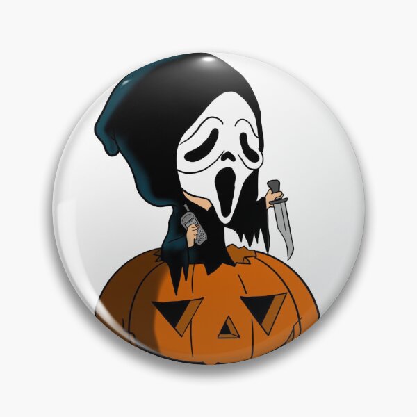 Item preview, Chibi Scream ghostface pumpkin designed and sold by MistyFigs.