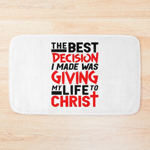 Item preview, The Best Decision I Made Was Giving My Life To Christ designed and sold by plushism.