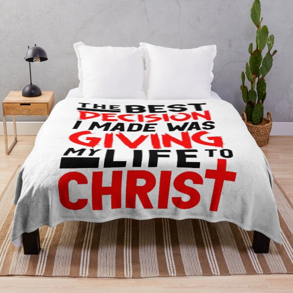 Item preview, The Best Decision I Made Was Giving My Life To Christ designed and sold by plushism.