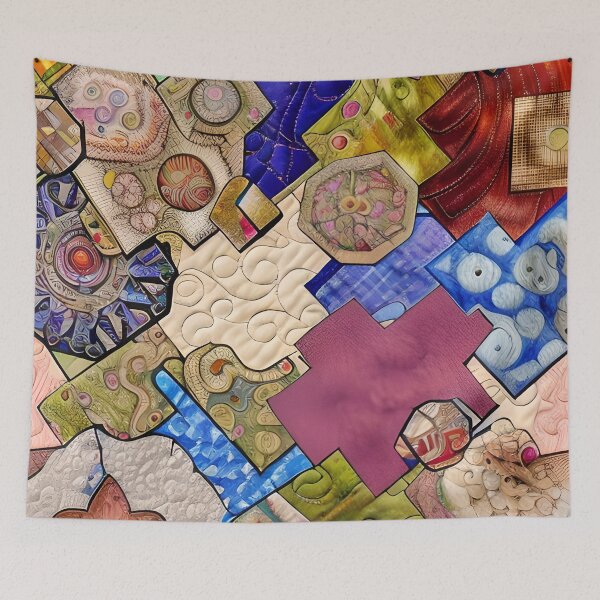 Item preview, Rustic Quilt Inspired Pattern designed and sold by Sweet  Zoe Shop.