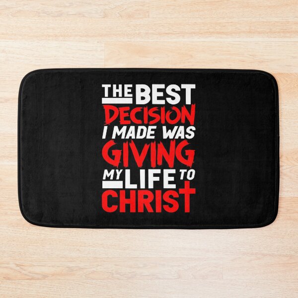 Item preview, The Best Decision I Made Was Giving My Life To Christ designed and sold by plushism.