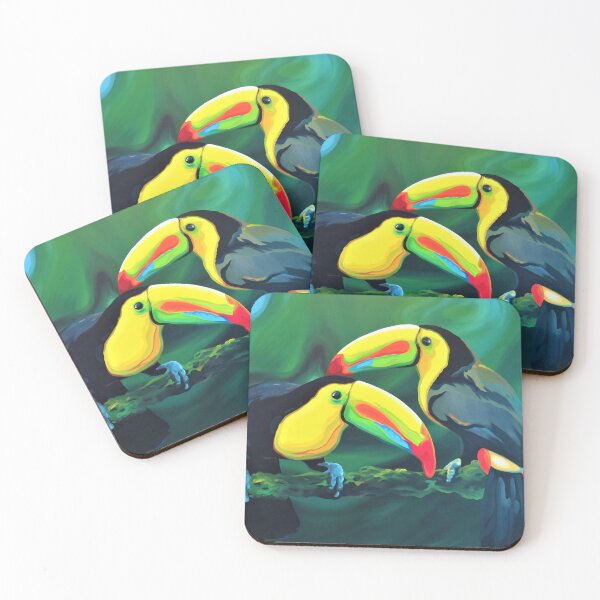 Item preview, Two Toucans Acrylic Painting designed and sold by Alvaro-Miranda.