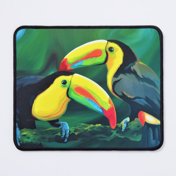 Item preview, Two Toucans Acrylic Painting designed and sold by Alvaro-Miranda.