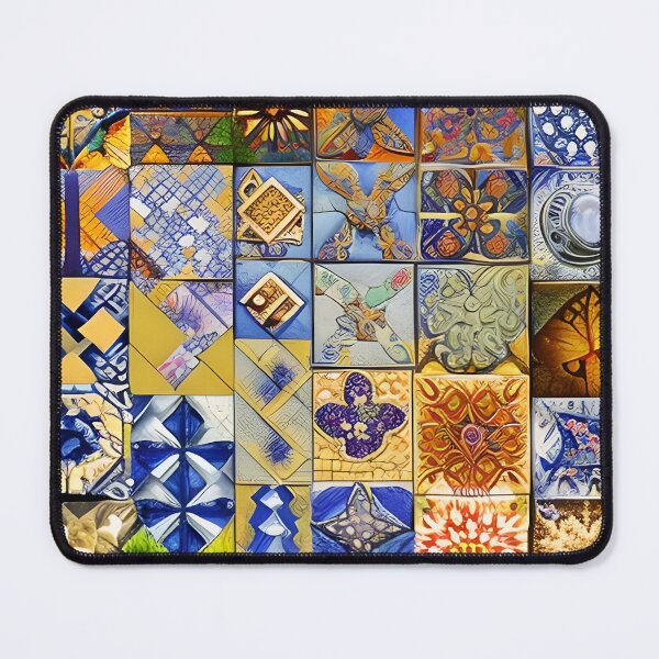 Item preview, Rustic Geometric Tile Pattern designed and sold by Sweet  Zoe Shop.