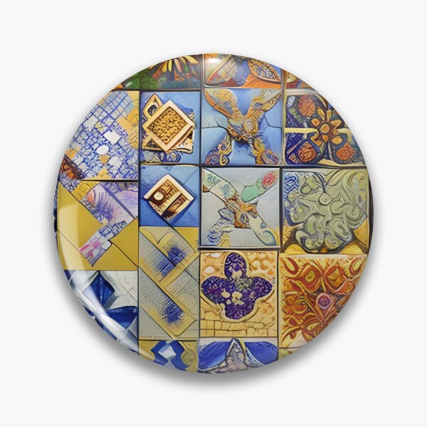 Item preview, Rustic Geometric Tile Pattern designed and sold by Sweet  Zoe Shop.