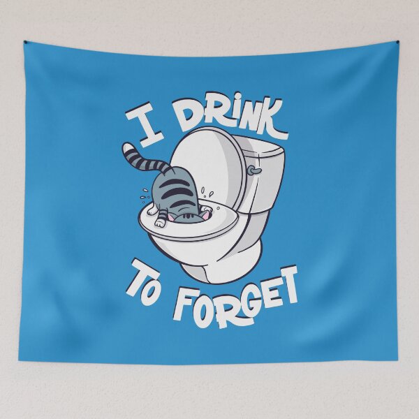Item preview, I drink to forget  designed and sold by Freecheese.