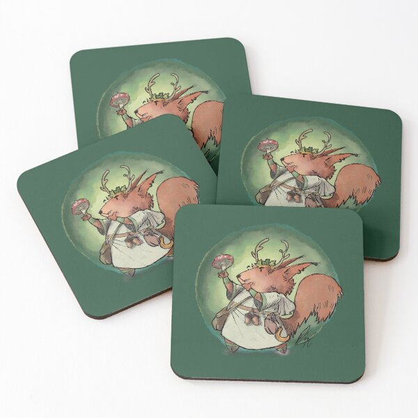 Item preview, Cute RPG druid / shaman designed and sold by LeanderZeichnet.