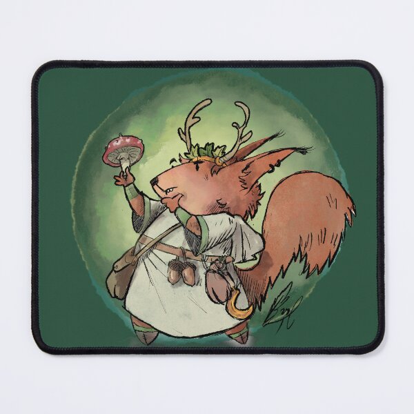 Item preview, Cute RPG druid / shaman designed and sold by LeanderZeichnet.