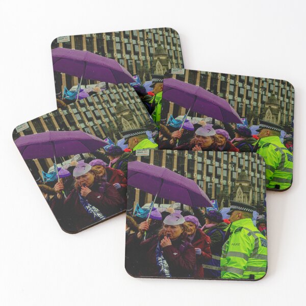 Item preview, Women protesting in Westminster designed and sold by cbmnphotography.