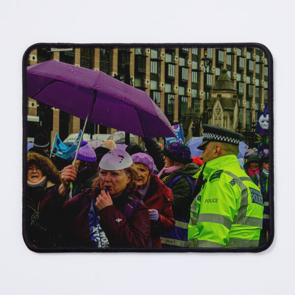 Item preview, Women protesting in Westminster designed and sold by cbmnphotography.