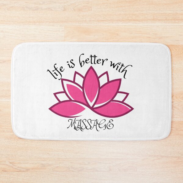 Item preview, life is better with massage cool designed and sold by FLOWER--ART.