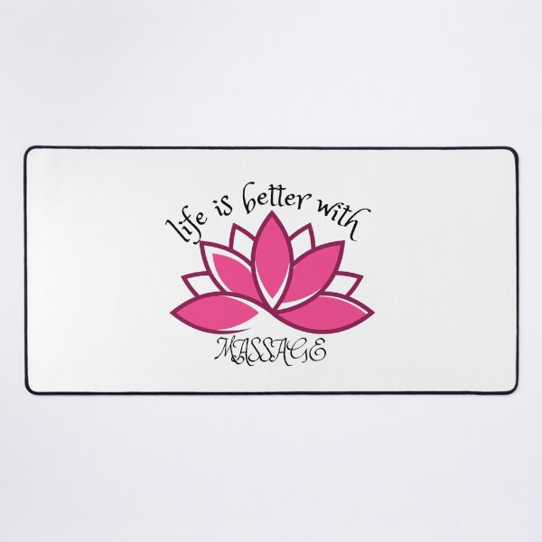 Item preview, life is better with massage cool designed and sold by FLOWER--ART.