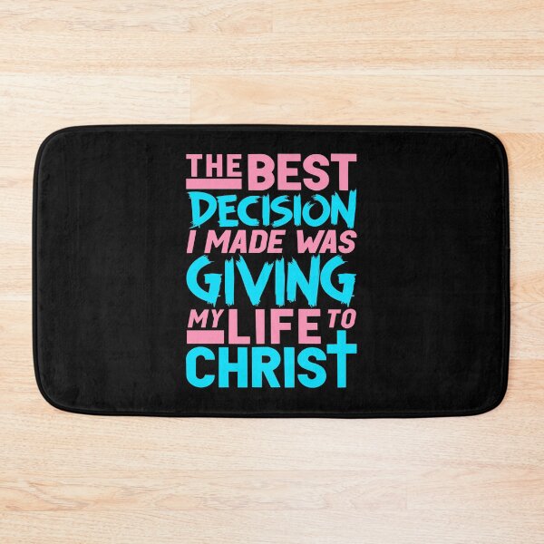 Item preview, The Best Decision I Made Was Giving My Life To Christ designed and sold by plushism.