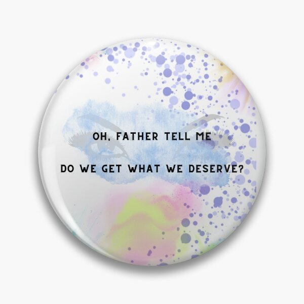 Item preview, oh father, tell me do we get what we deserve, kaleo designed and sold by BloomingByL.