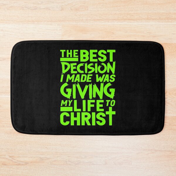 Item preview, The Best Decision I Made Was Giving My Life To Christ designed and sold by plushism.