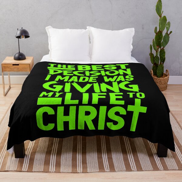 Item preview, The Best Decision I Made Was Giving My Life To Christ designed and sold by plushism.